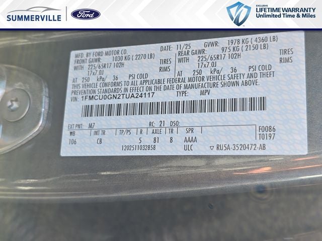 2026 Ford Escape Active