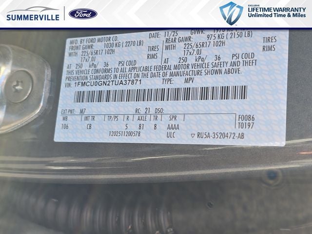 2026 Ford Escape Active