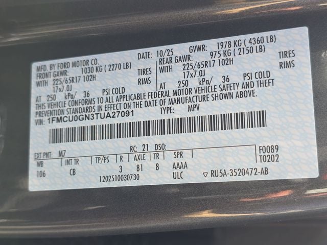 2026 Ford Escape Active