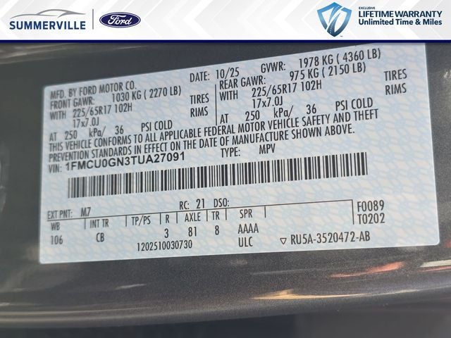 2026 Ford Escape Active