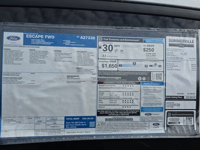 2026 Ford Escape Active