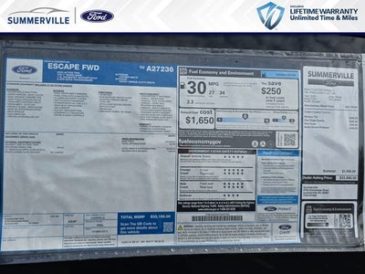 2026 Ford Escape Active
