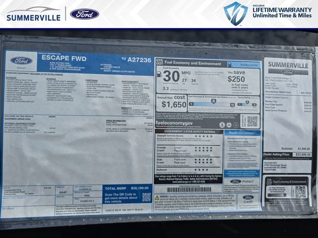 2026 Ford Escape Active
