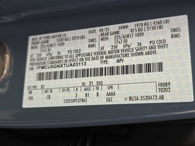 2026 Ford Escape Active