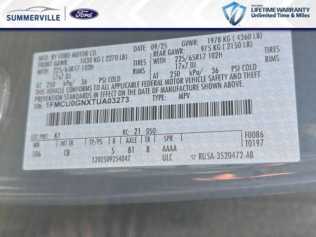 2026 Ford Escape Active