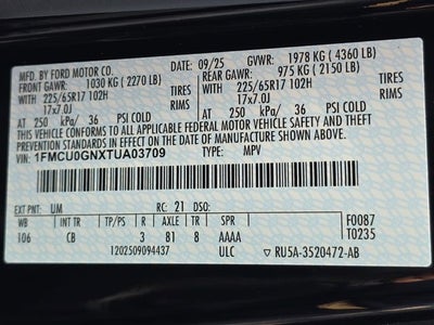 2026 Ford Escape Active