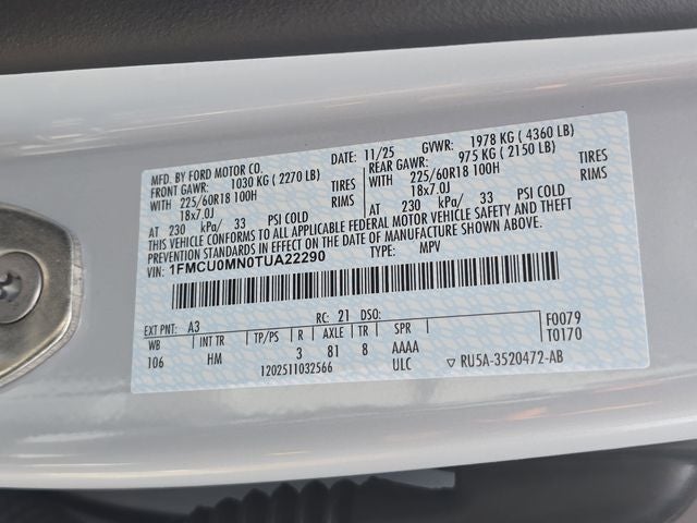 2026 Ford Escape ST-Line