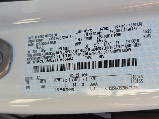 2026 Ford Escape ST-Line