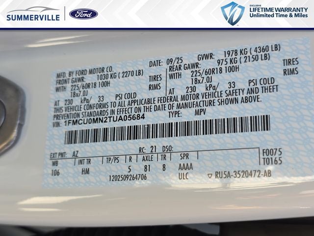 2026 Ford Escape ST-Line