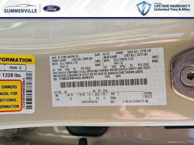 2025 Ford Bronco Outer Banks