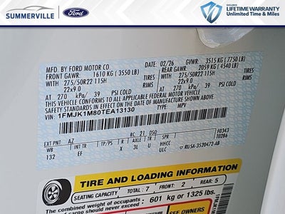 2026 Ford Expedition Max Platinum