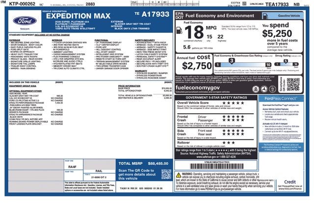 2026 Ford Expedition Max Platinum