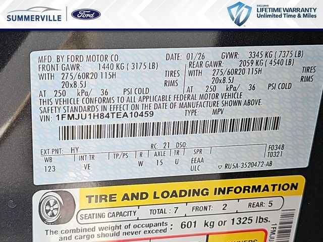 2026 Ford Expedition Active