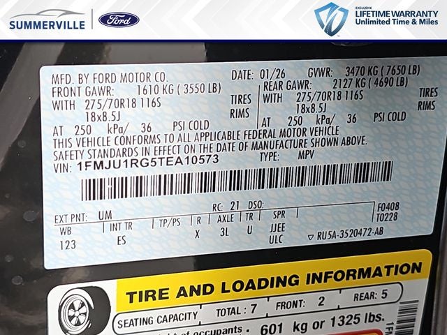 2026 Ford Expedition Tremor