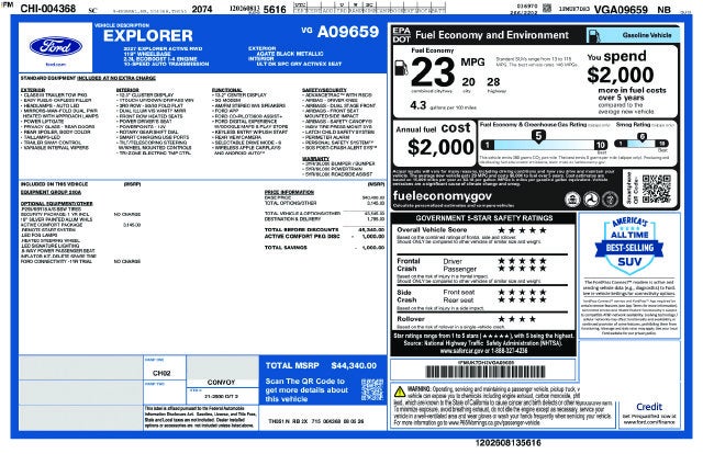 2027 Ford Explorer Active