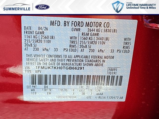 2026 Ford Explorer ST-Line