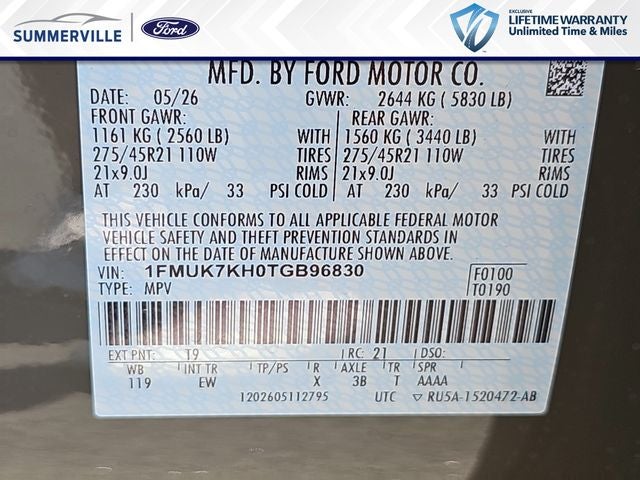 2026 Ford Explorer ST-Line