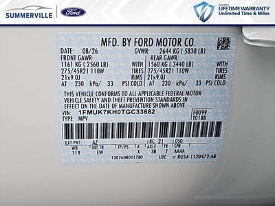 2026 Ford Explorer ST-Line