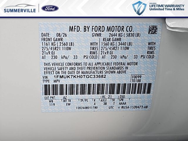 2026 Ford Explorer ST-Line