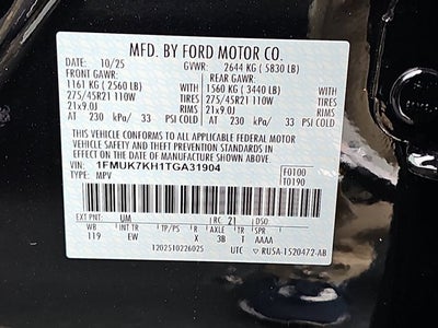 2026 Ford Explorer ST-Line