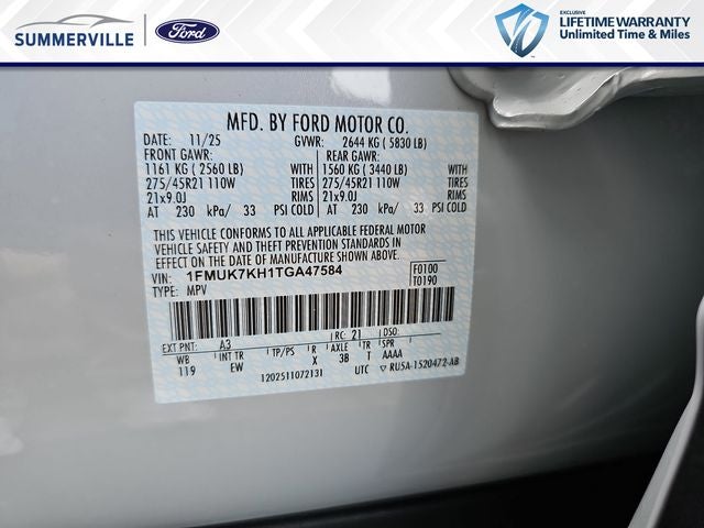 2026 Ford Explorer ST-Line