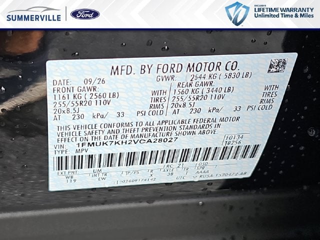 2027 Ford Explorer ST-Line