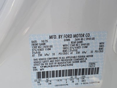 2026 Ford Explorer Platinum