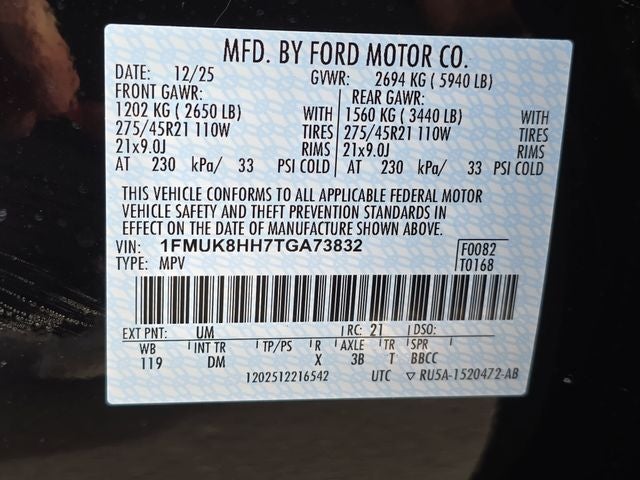 2026 Ford Explorer Platinum