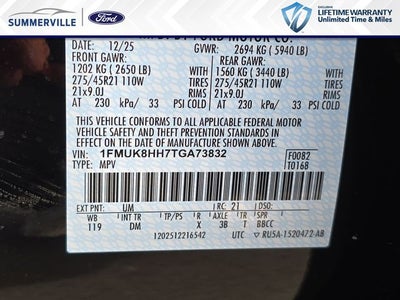 2026 Ford Explorer Platinum