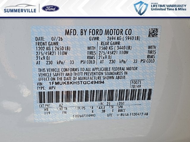2026 Ford Explorer ST-Line