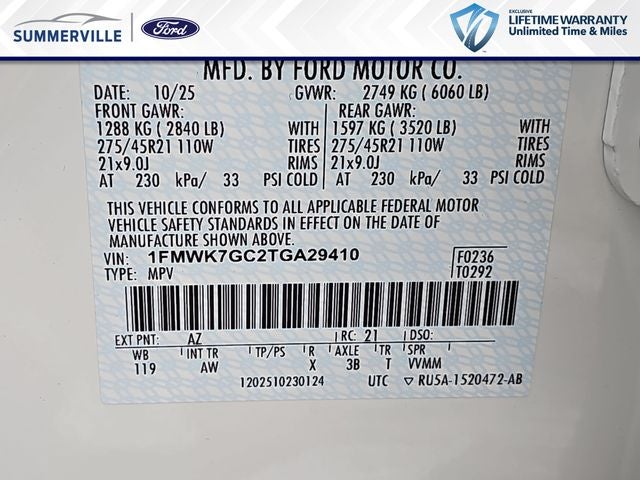 2026 Ford Explorer ST