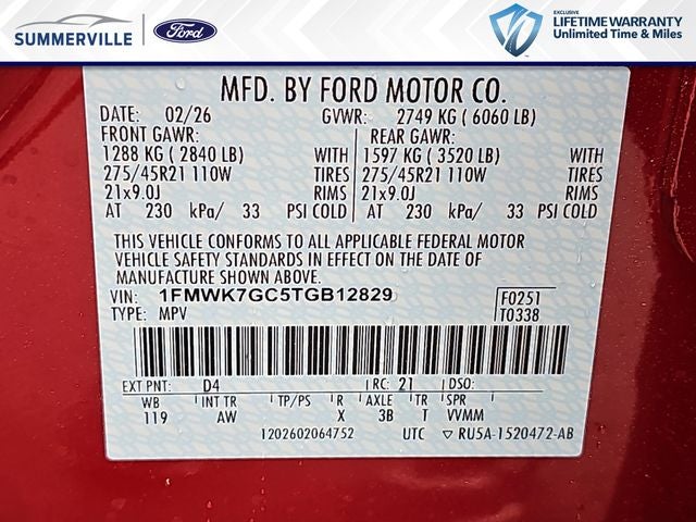 2026 Ford Explorer ST