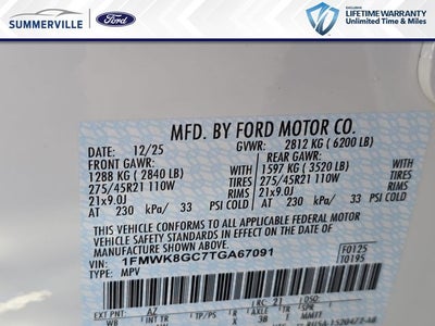 2026 Ford Explorer ST