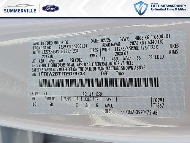 2026 Ford F-250SD Lariat