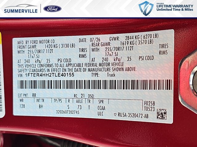 2026 Ford Ranger XLT