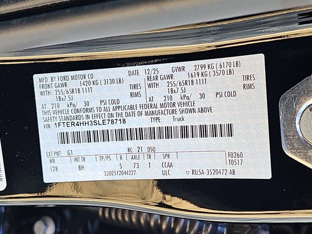 2025 Ford Ranger XLT