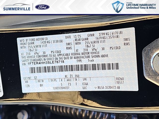 2025 Ford Ranger XLT