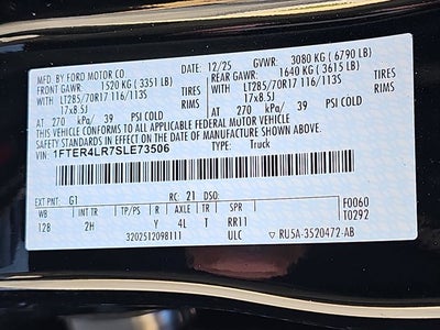 2025 Ford Ranger Raptor