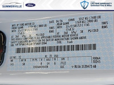 2026 Ford F-150 Raptor