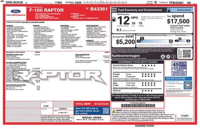 2026 Ford F-150 Raptor