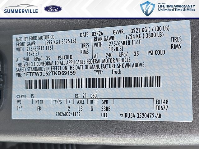 2026 Ford F-150 XLT