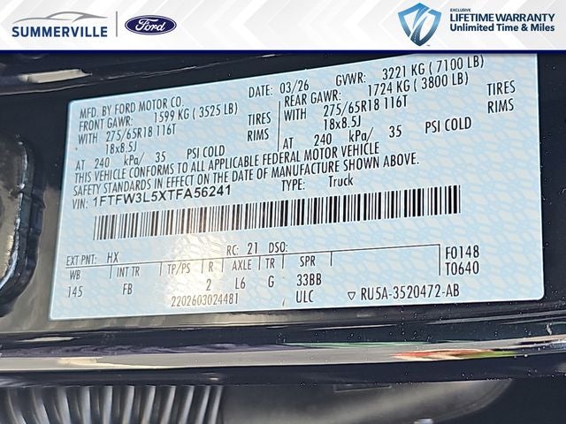 2026 Ford F-150 XLT