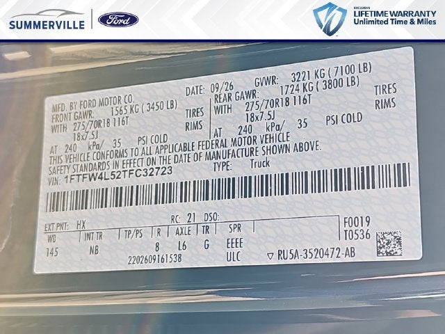 2026 Ford F-150 Tremor
