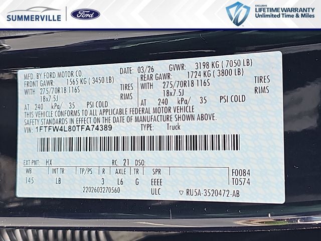 2026 Ford F-150 Tremor