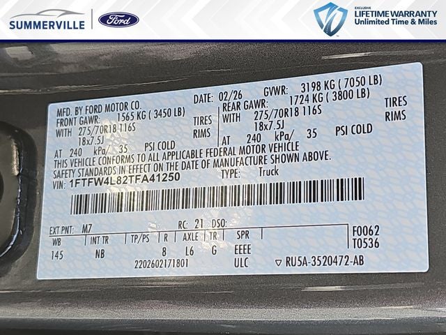 2026 Ford F-150 Tremor