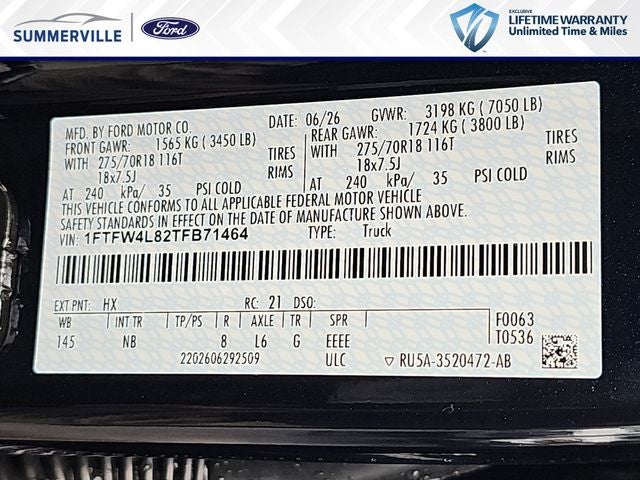 2026 Ford F-150 Tremor