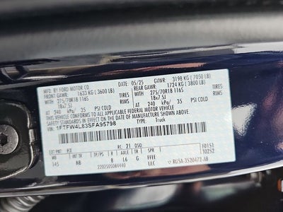 2025 Ford F-150 Tremor