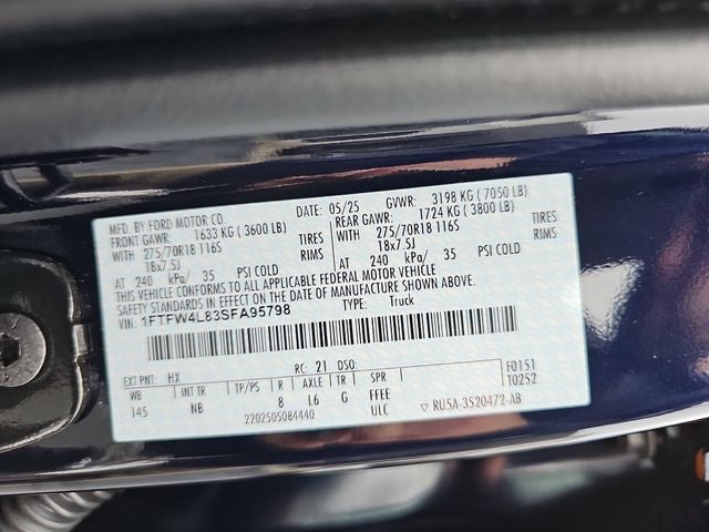 2025 Ford F-150 Tremor