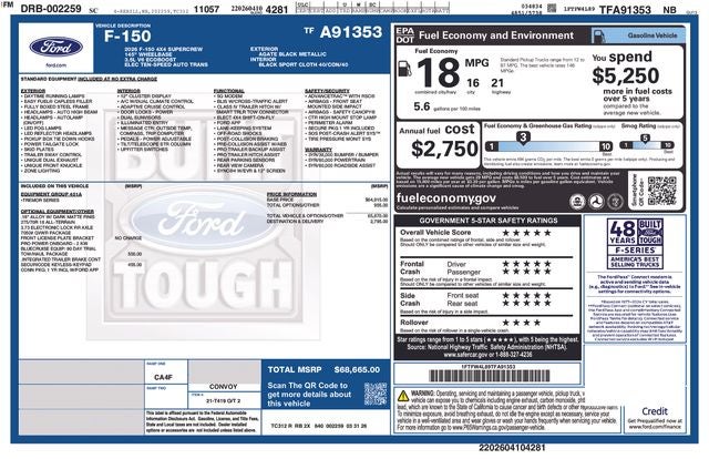 2026 Ford F-150 Tremor