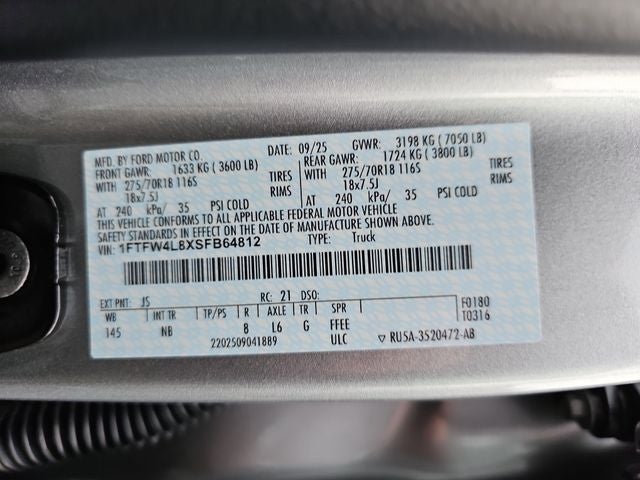 2025 Ford F-150 Tremor